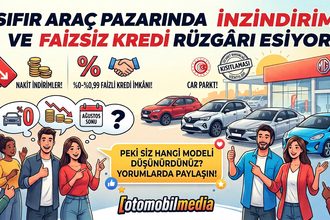 Sıfır Araç Pazarında İndirim ve Faizsiz Kredi Rüzgârı Esiyor